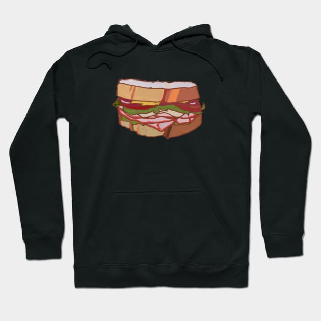 Clubhouse Sandwich Hoodie by CreamPie
